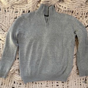 Brandy Melville Knit Quarter Zip Sweater